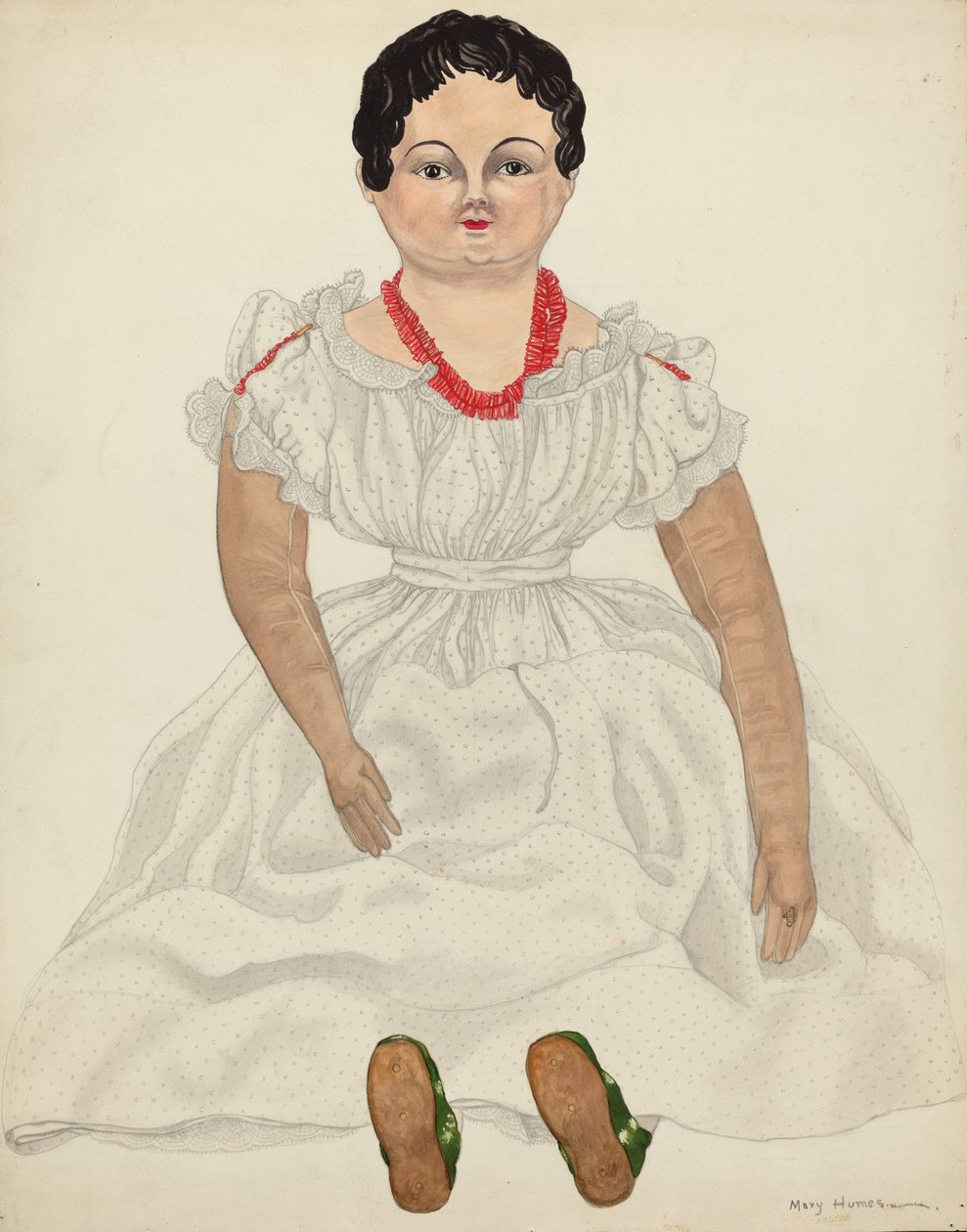 Baba: "Mary Scotia" alkotó: Mary E. Humes