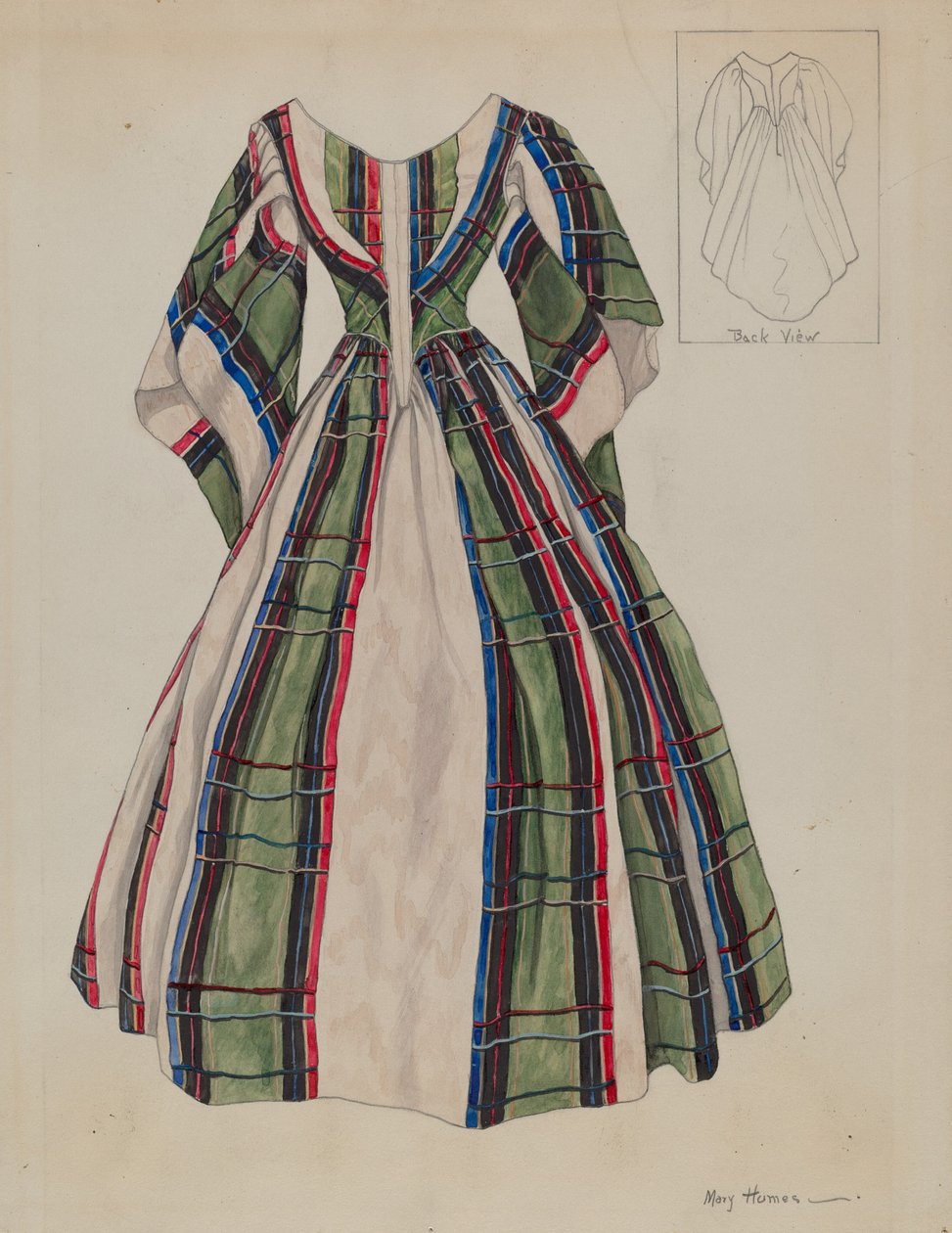 ruha, c. 1937. alkotó: Mary E Humes