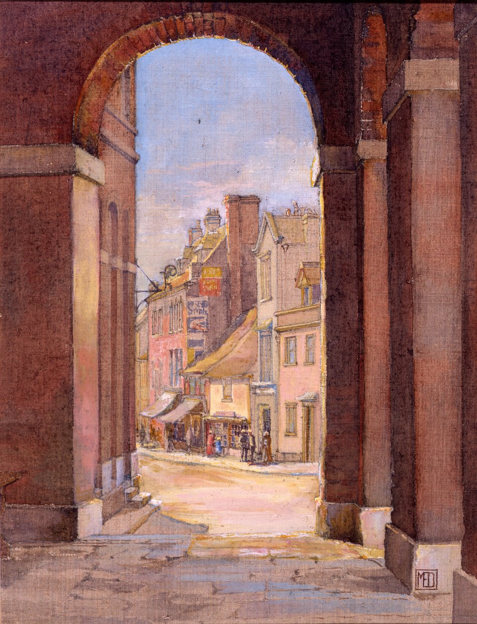 South Street, Port-Bredy alkotó: Mary Elizabeth Dawson
