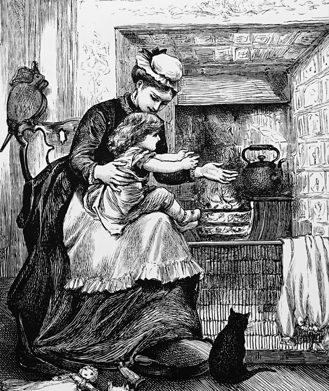 Egy ápolónő figyeli a vádjait alkotó: Mary Ellen Edwards