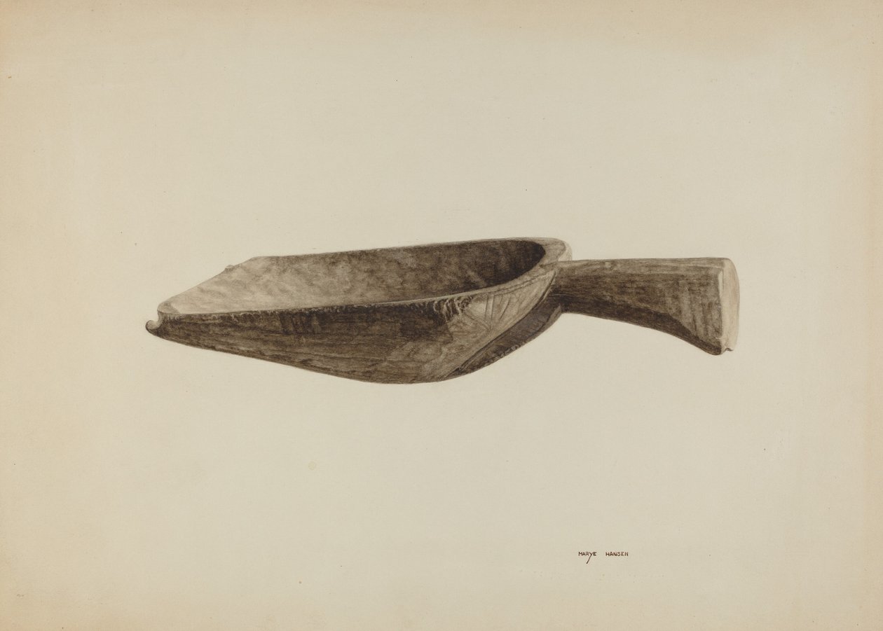 Gabonakanál, c. 1939. alkotó: Mary Hansen