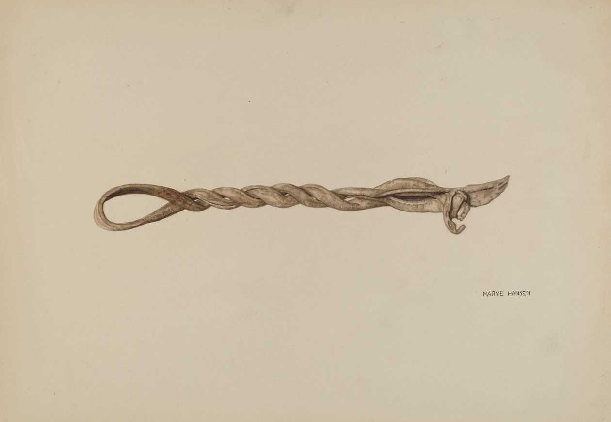 Horse Hobble, c. 1939. alkotó: Mary Hansen
