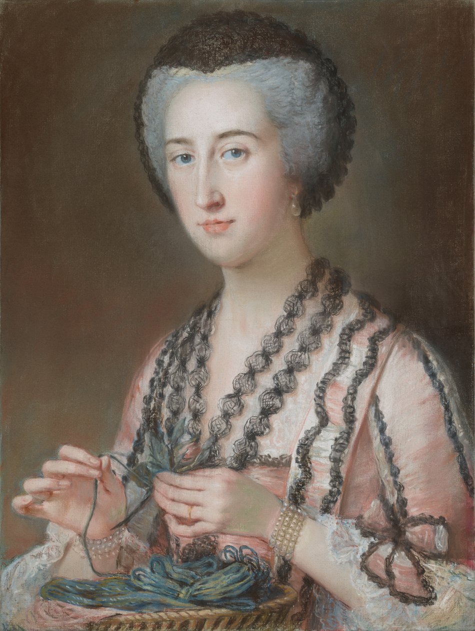 Lady Dungarvan, Ailesbury grófnő (született Susannah Hoare) alkotó: Mary Hoare