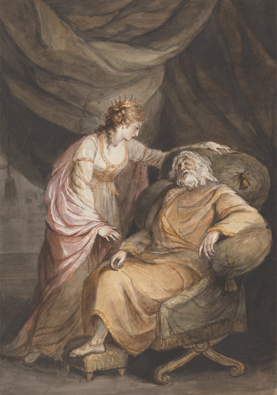 Lear és Cordelia alkotó: Mary Hoare