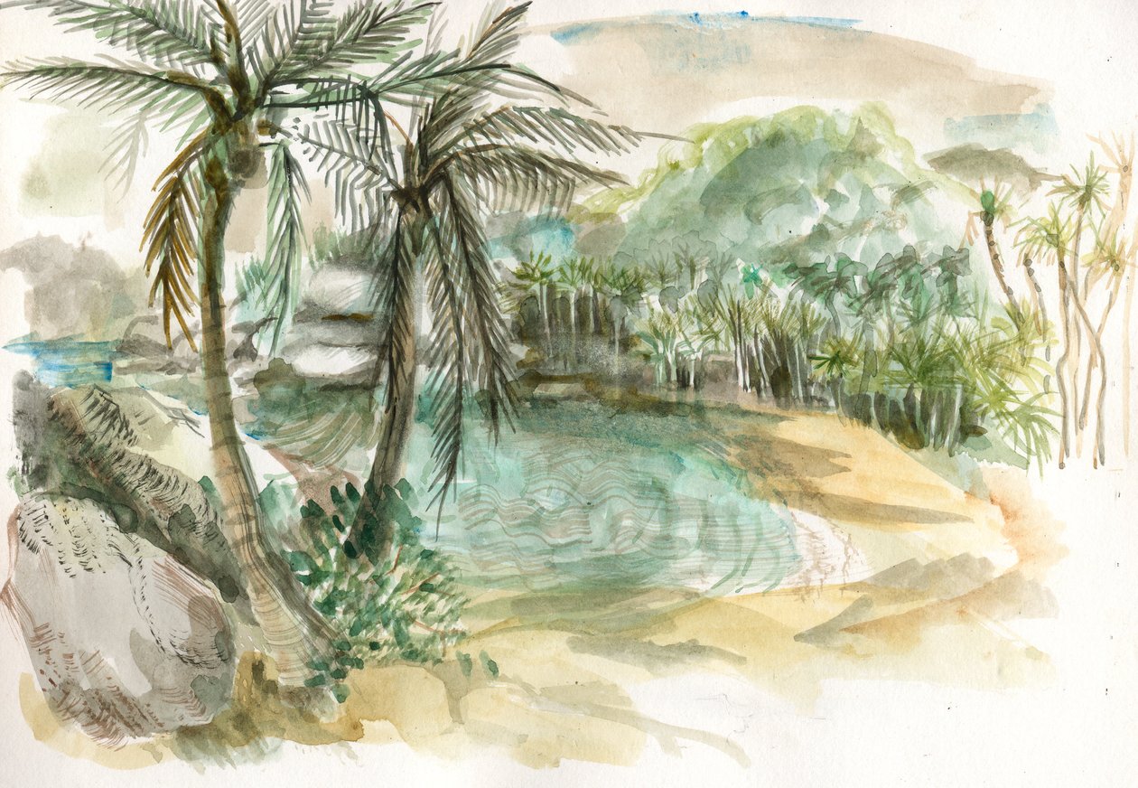 Beach, Tayrona, Kolumbia alkotó: Mary Kuper