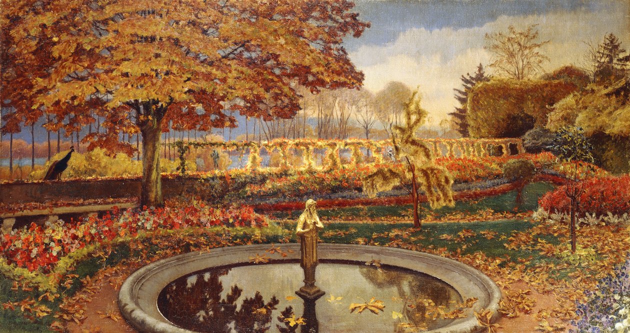 Kert Givernyben alkotó: Mary Louise MacMonnies