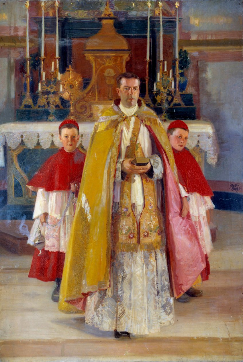 Toussaint abbé portréja Mary Mac Monnies festménye (1858-1946). Vernon, Poulain Múzeum alkotó: Mary Louise MacMonnies