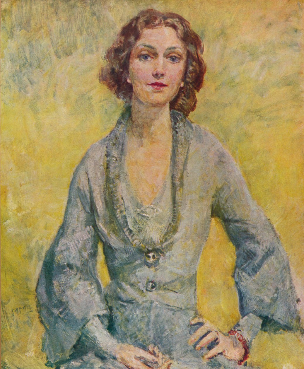 "Leinster hercegné", 1935 alkotó: Mary McEvoy