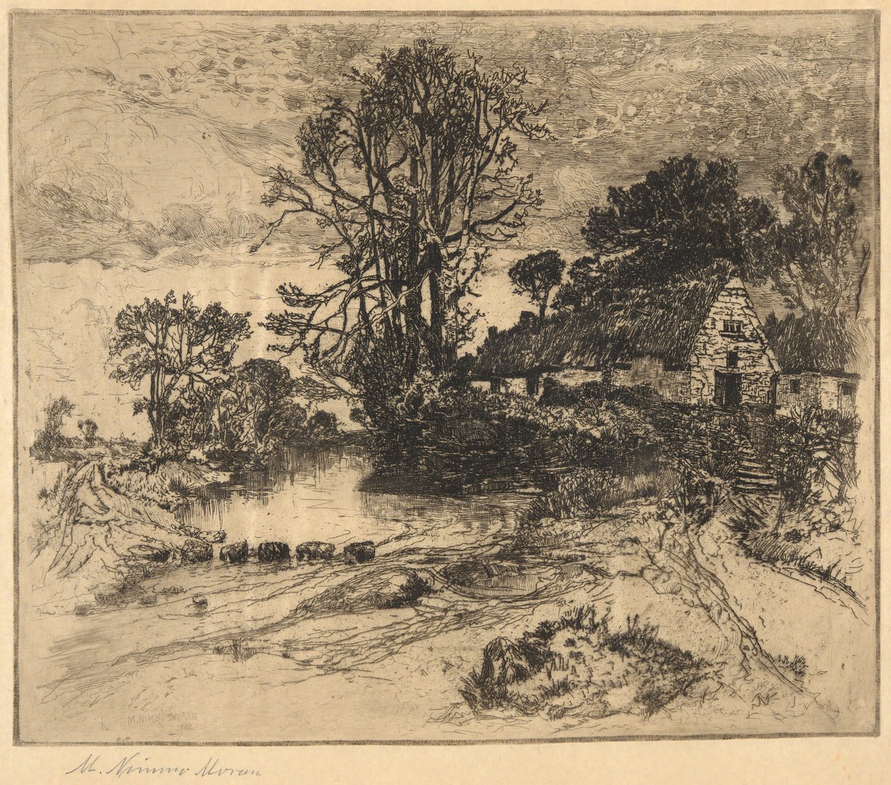 Táj farm alkotó: Mary Nimmo Moran