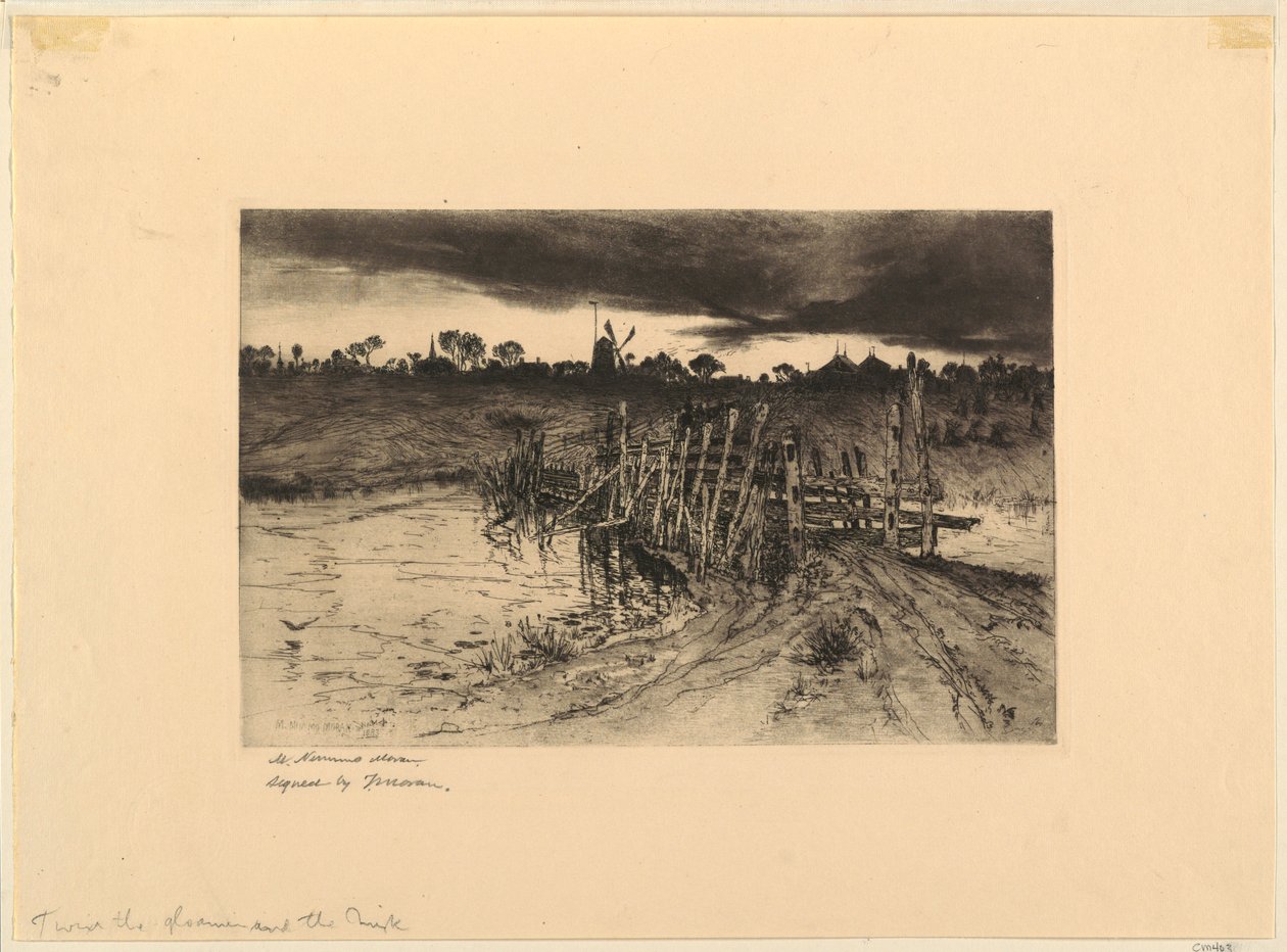 Twixeld a Gloaming and the Mirk-et alkotó: Mary Nimmo Moran