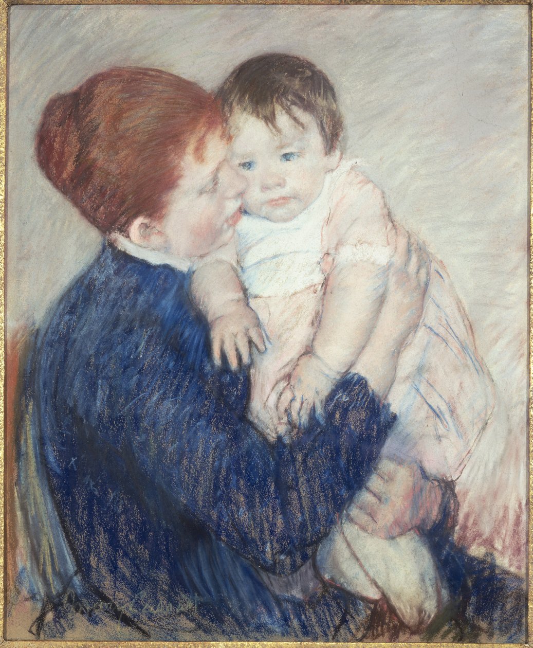 Agatha és gyermeke alkotó: Mary Stevenson Cassatt