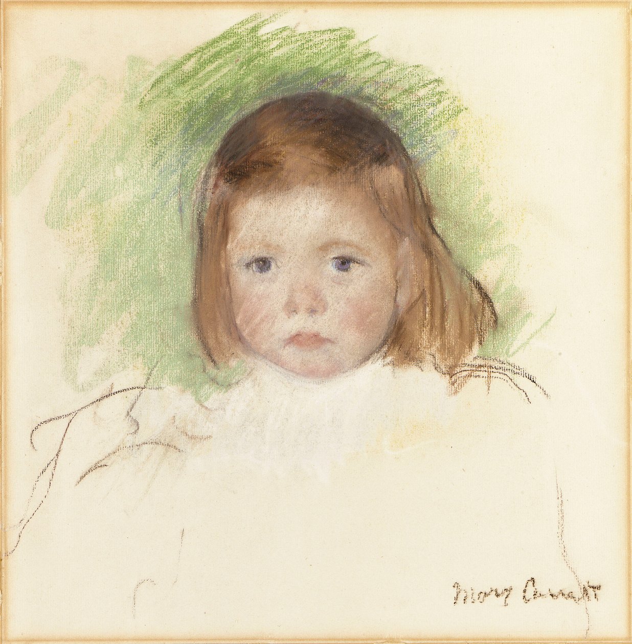 Ellen Mary Cassatt portréja alkotó: Mary Cassatt