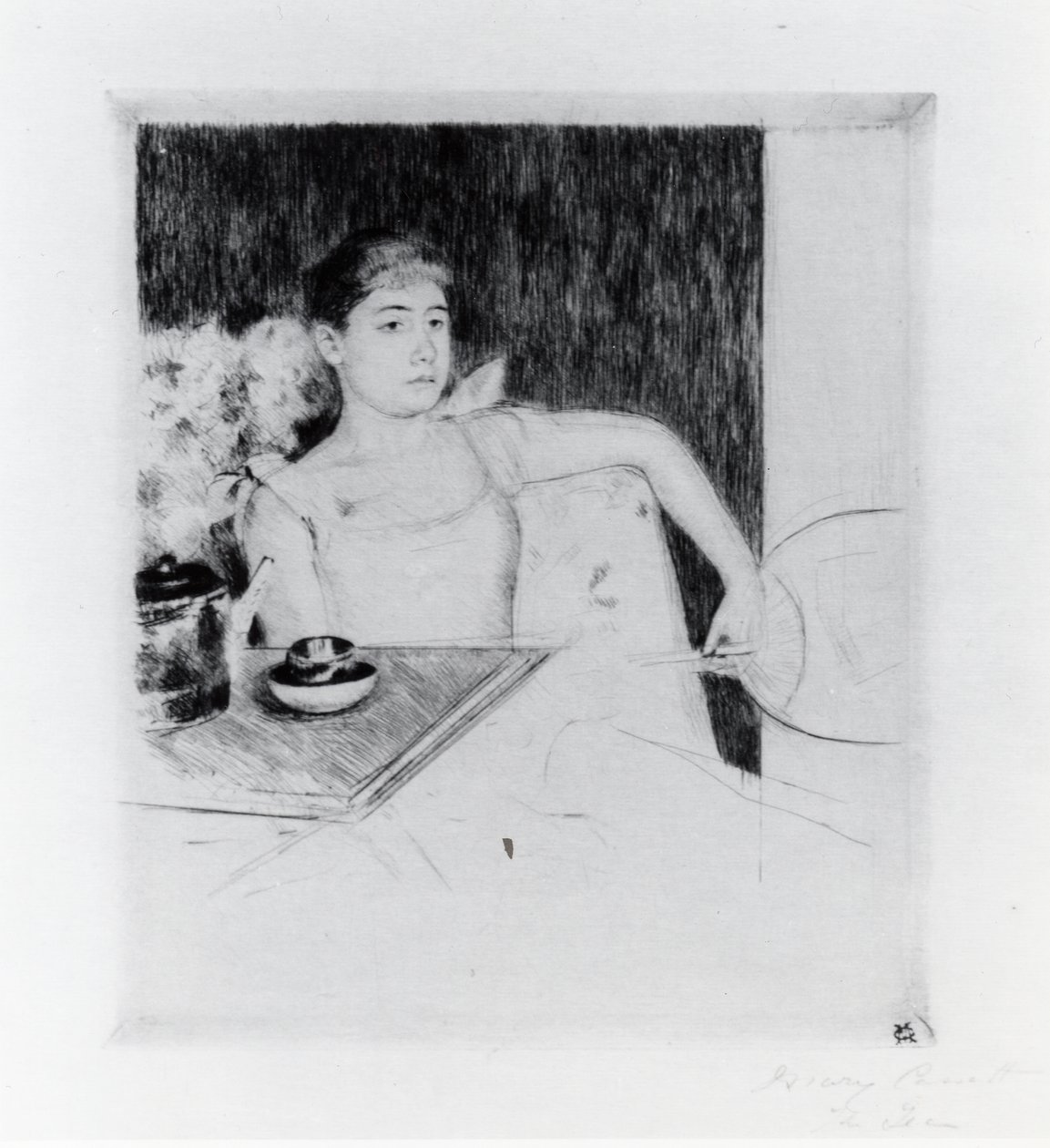 Tea alkotó: Mary Stevenson Cassatt
