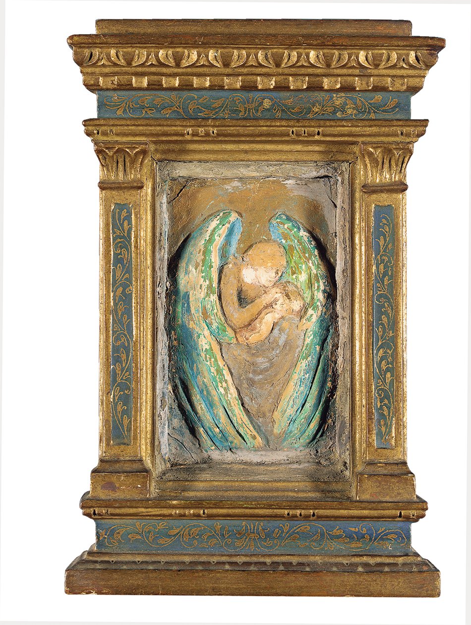 A halált megkoronázó ártatlanság (terrakotta) alkotó: Mary Watts