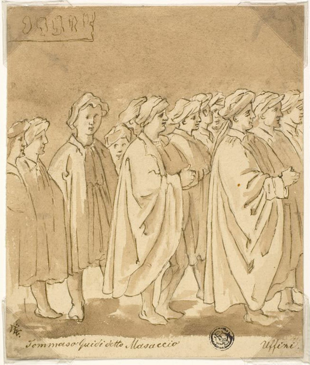 A figurák körmenete alkotó: Masaccio