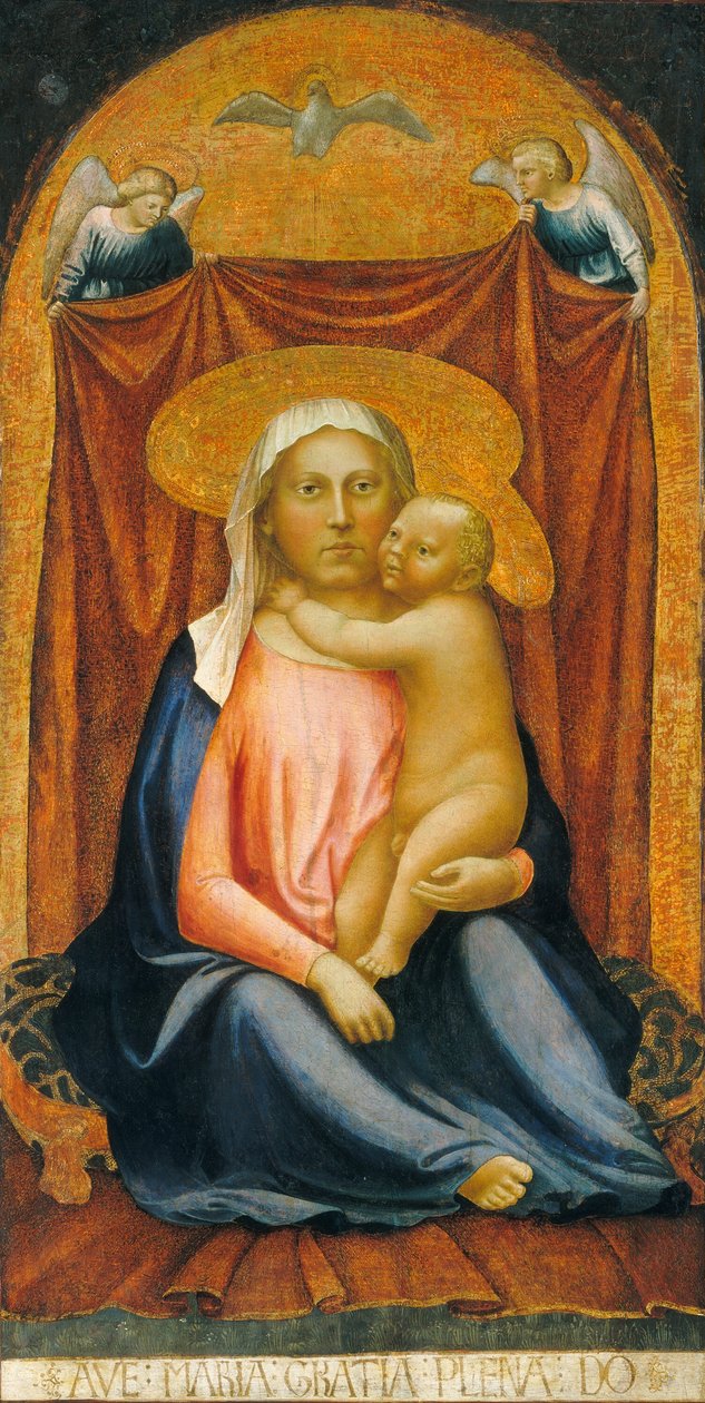 Az alázatosság Madonnája alkotó: Masaccio