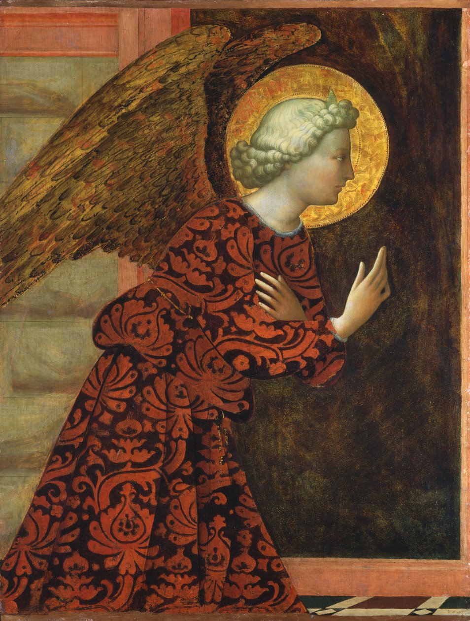 Hirdetési angyal alkotó: Tommaso Masolino da Panicale