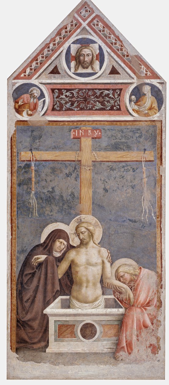 Pietà, 1424. alkotó: Masolino da Panicale