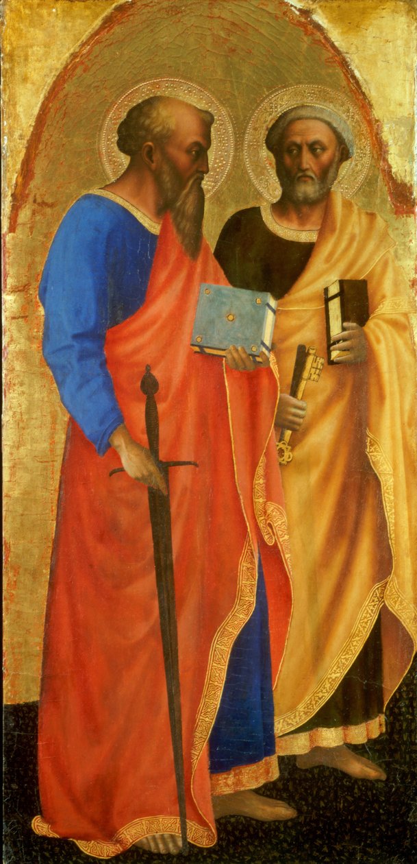 Szent Pál és Szent Péter alkotó: Masolino da Panicale