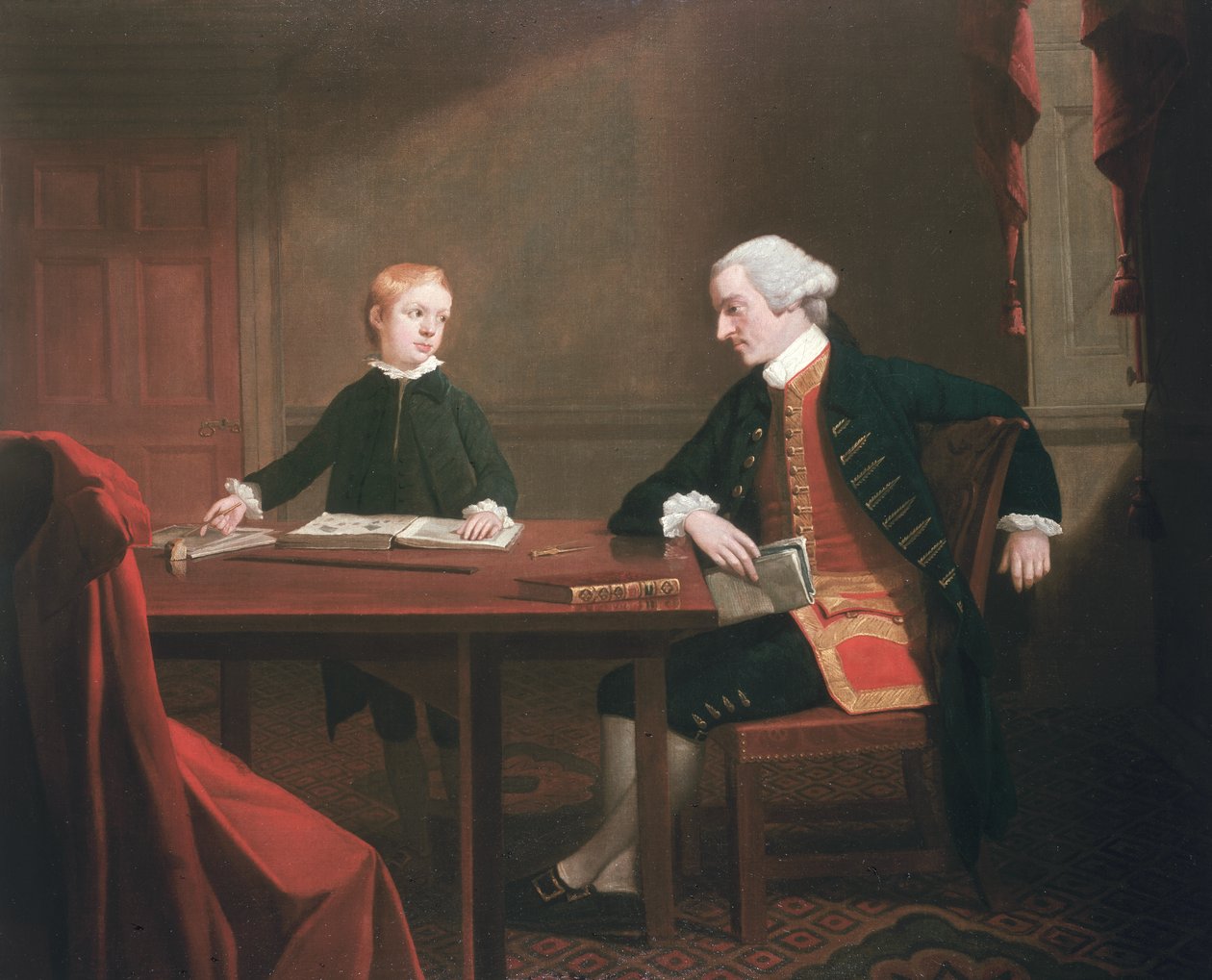 Samuel Smith és fia, William, 1770 körül alkotó: Mason Chamberlin