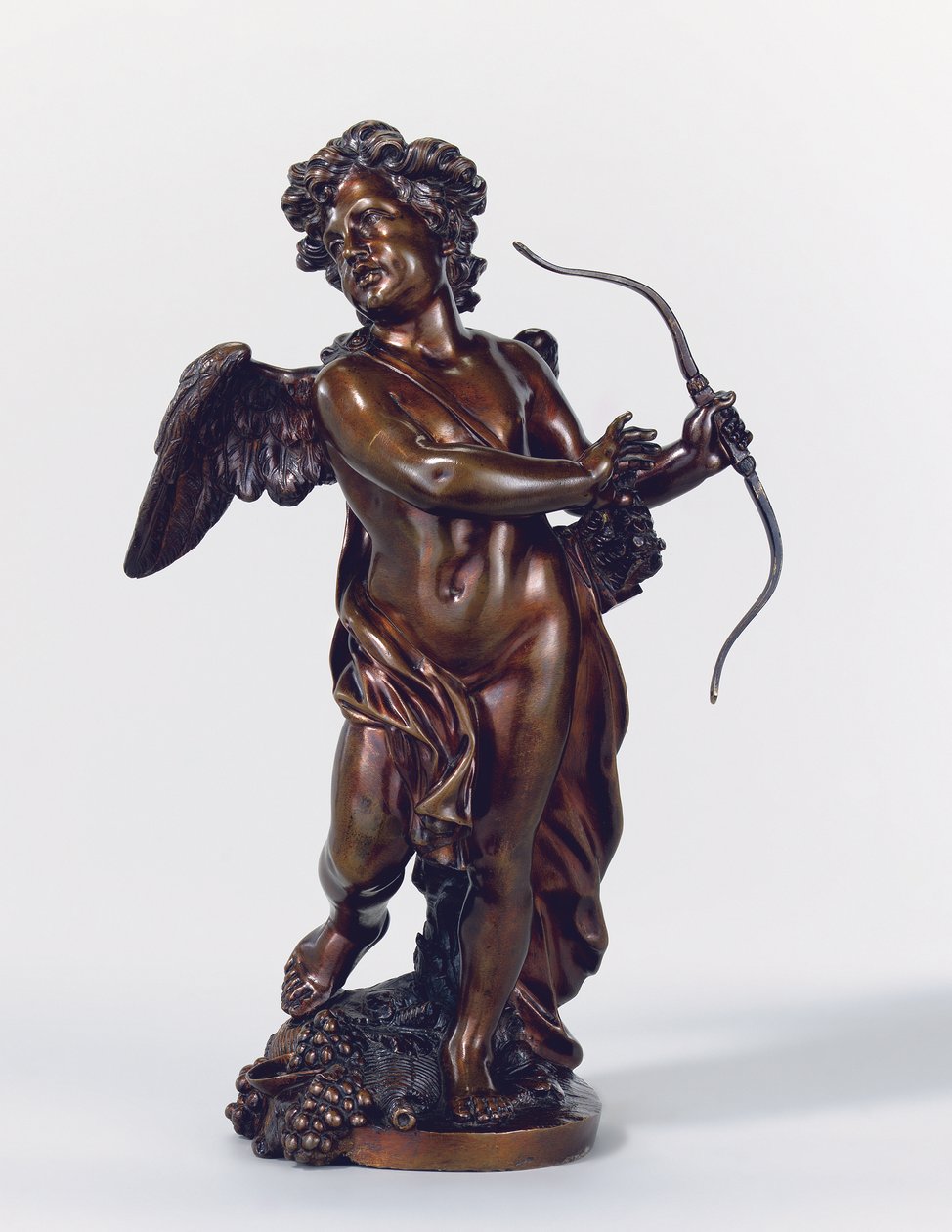 Ámor alakja, 1700 körül (bronz) alkotó: Massimiliano Benzi Soldani