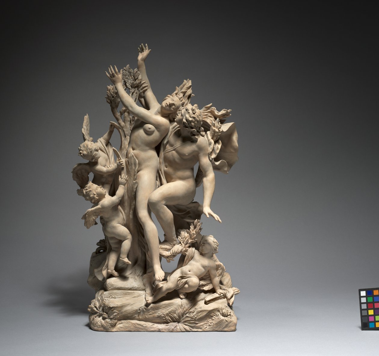Apollo és Daphne, 1700 körül alkotó: Massimiliano Benzi Soldani
