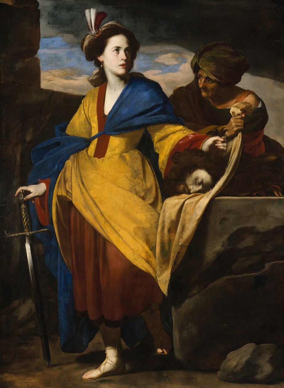 Judit a Holofernész fejével, kb. 1640. alkotó: Massimo Stanzione