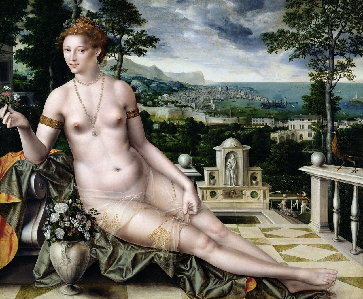 Cithereai Vénusz, 1561 alkotó: Massys