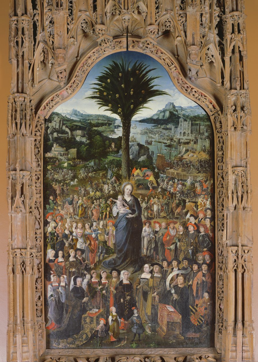 A Megváltó által kiválasztott pálma a győzelemért 1520 alkotó: Master of Amiens