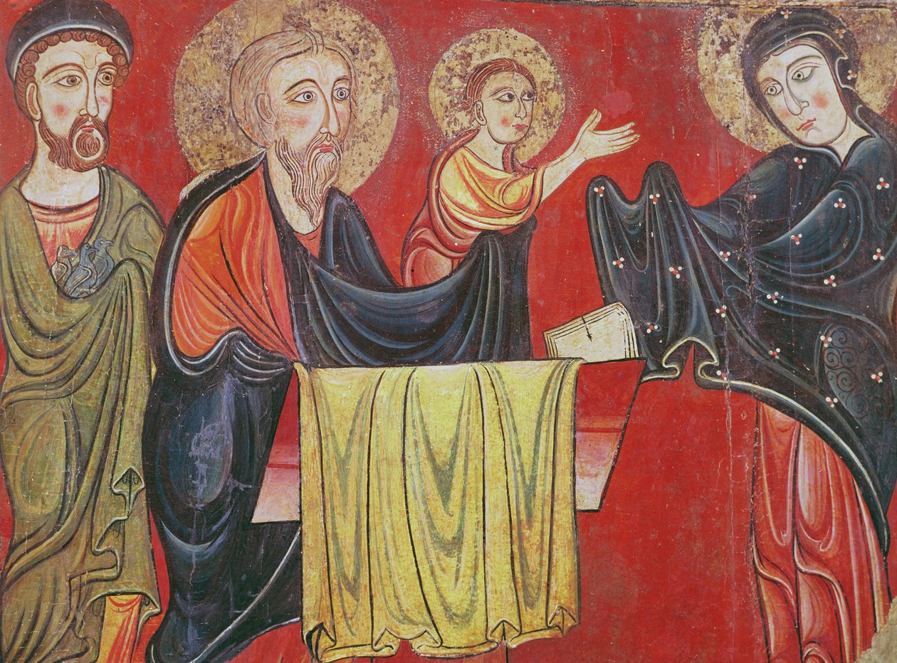 Bemutató a templomban, a Santa Maria d
