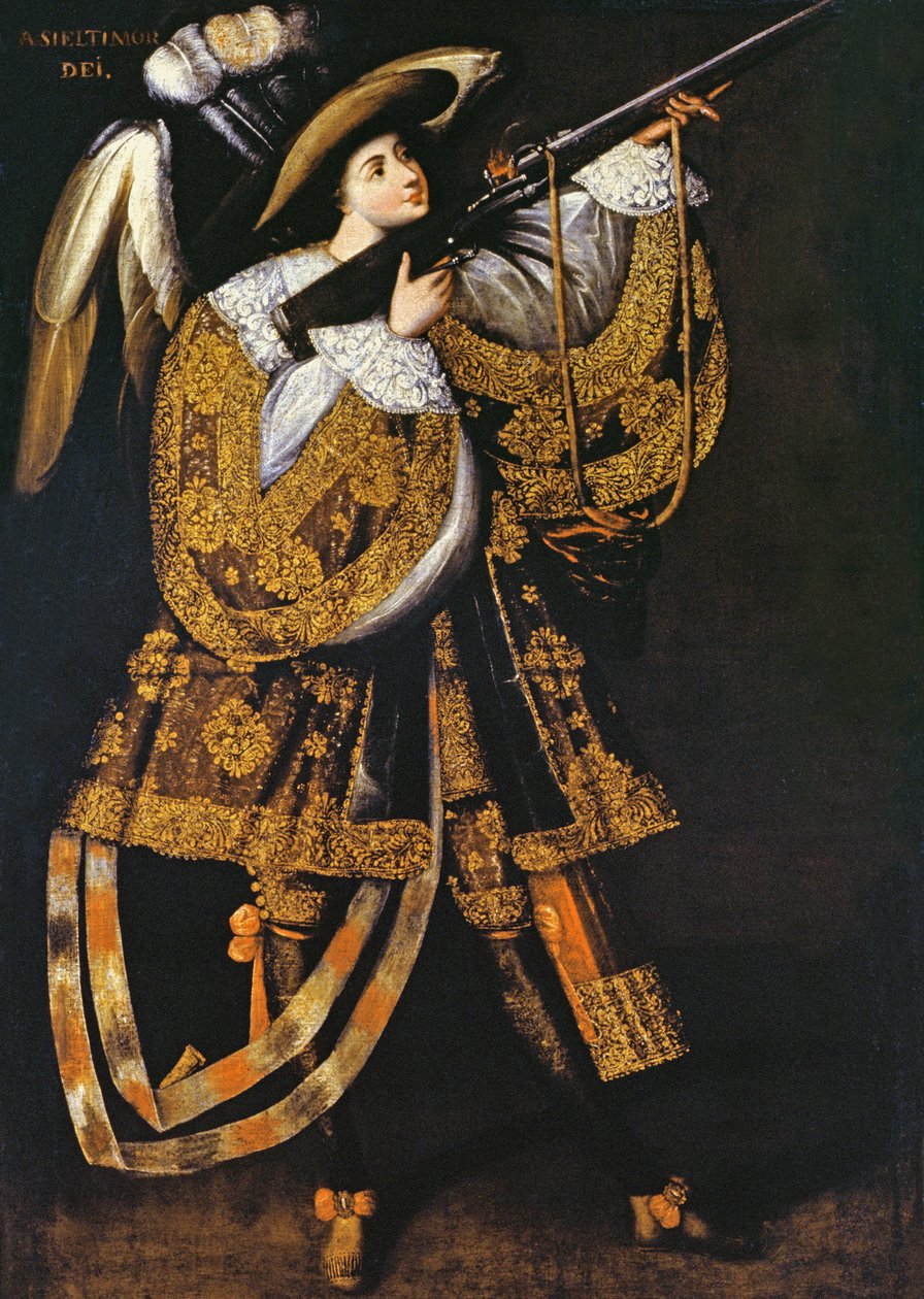 Arcabucero angyal alkotó: Master of Calamarca