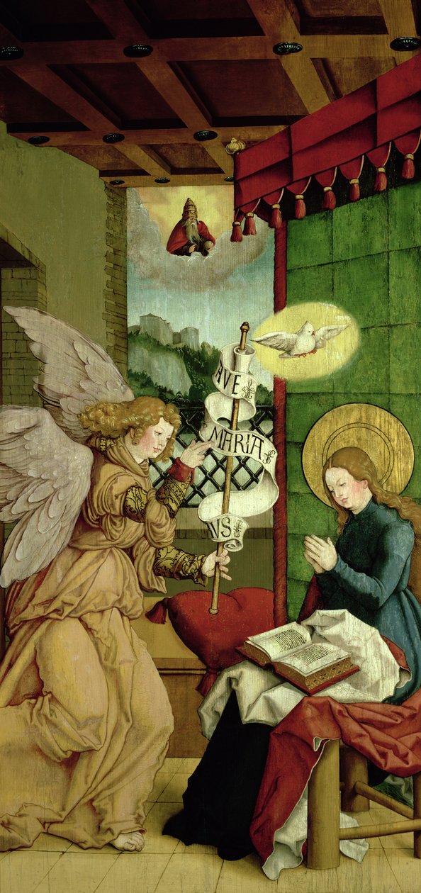 Az Annunciáció alkotó: Master of Messkirch