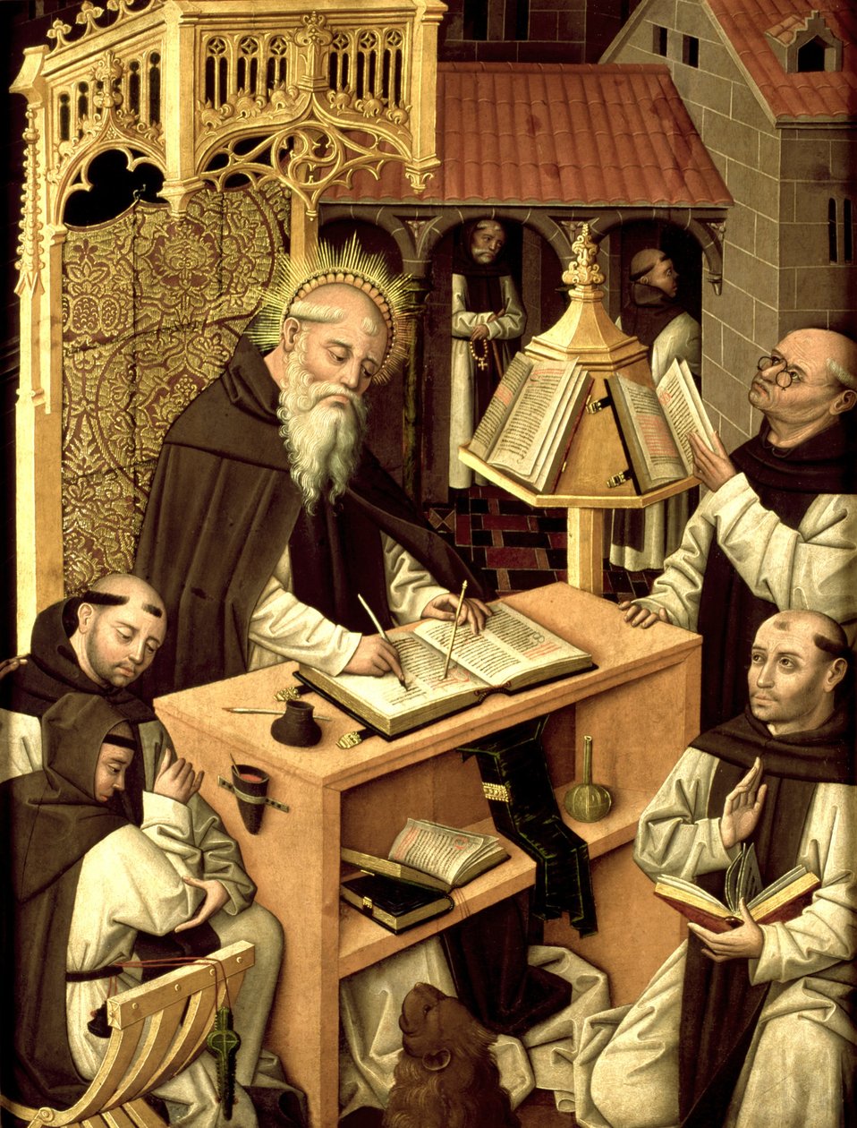 Szent Jeromos a forgatókönyvben alkotó: Master of Parral