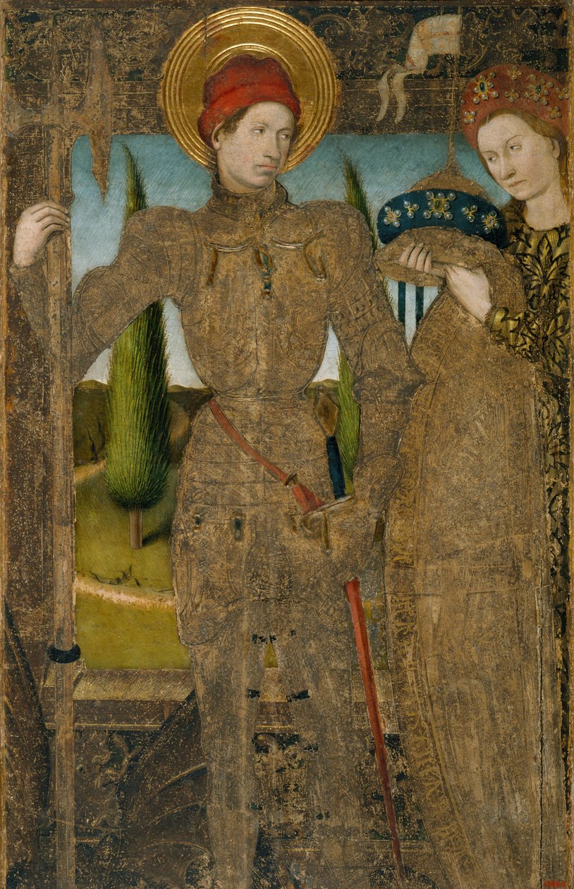 Szent György és a hercegnő alkotó: Master of Saint George and the Princess