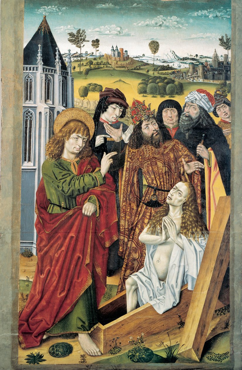 Drusiana feltámadása alkotó: Master of Saint Nicholas