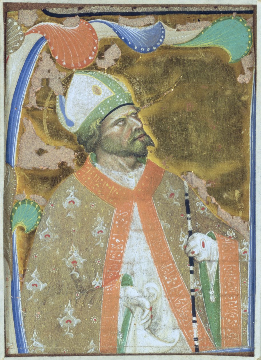 Szent püspök alkotó: Master of San Michele of Murano