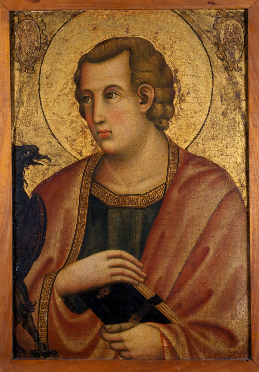 János evangélista (tempera fán) alkotó: Master of San Torpe