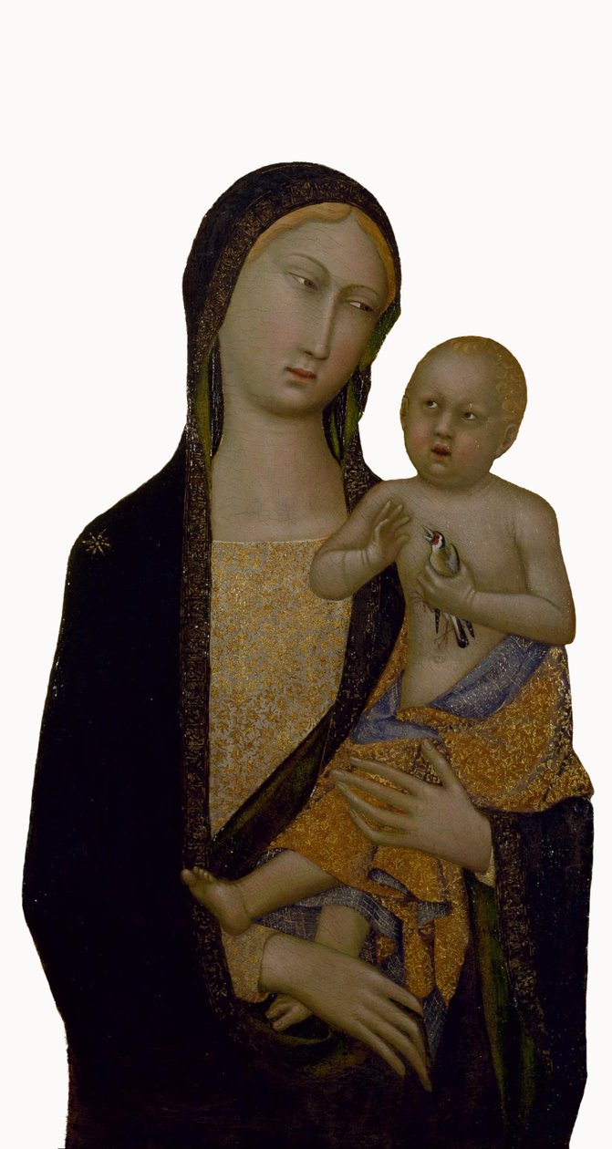 Szűz és gyermeke alkotó: Master of Sienese Straus the Madonna