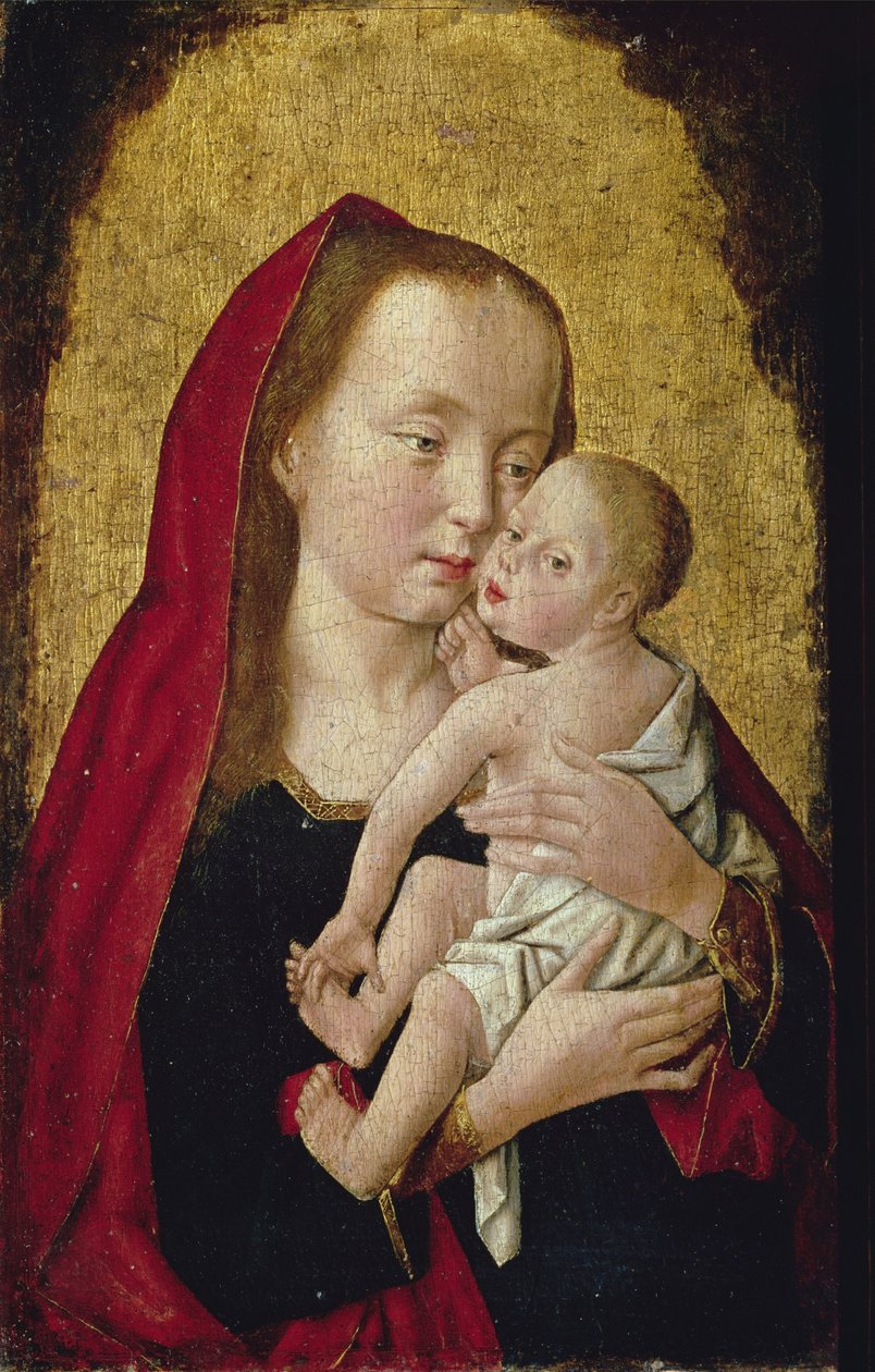 Madonna és gyermeke alkotó: Master of St. Giles