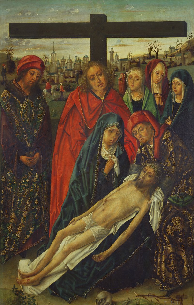 Krisztus temetése alkotó: Master of the Luna Chapel
