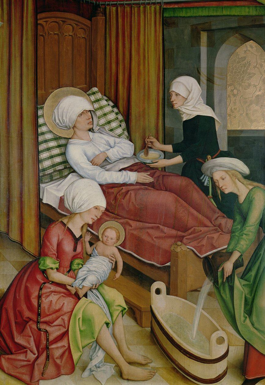 A Szűz születése, 1500 körül alkotó: Master of the Pfullendorf Altar