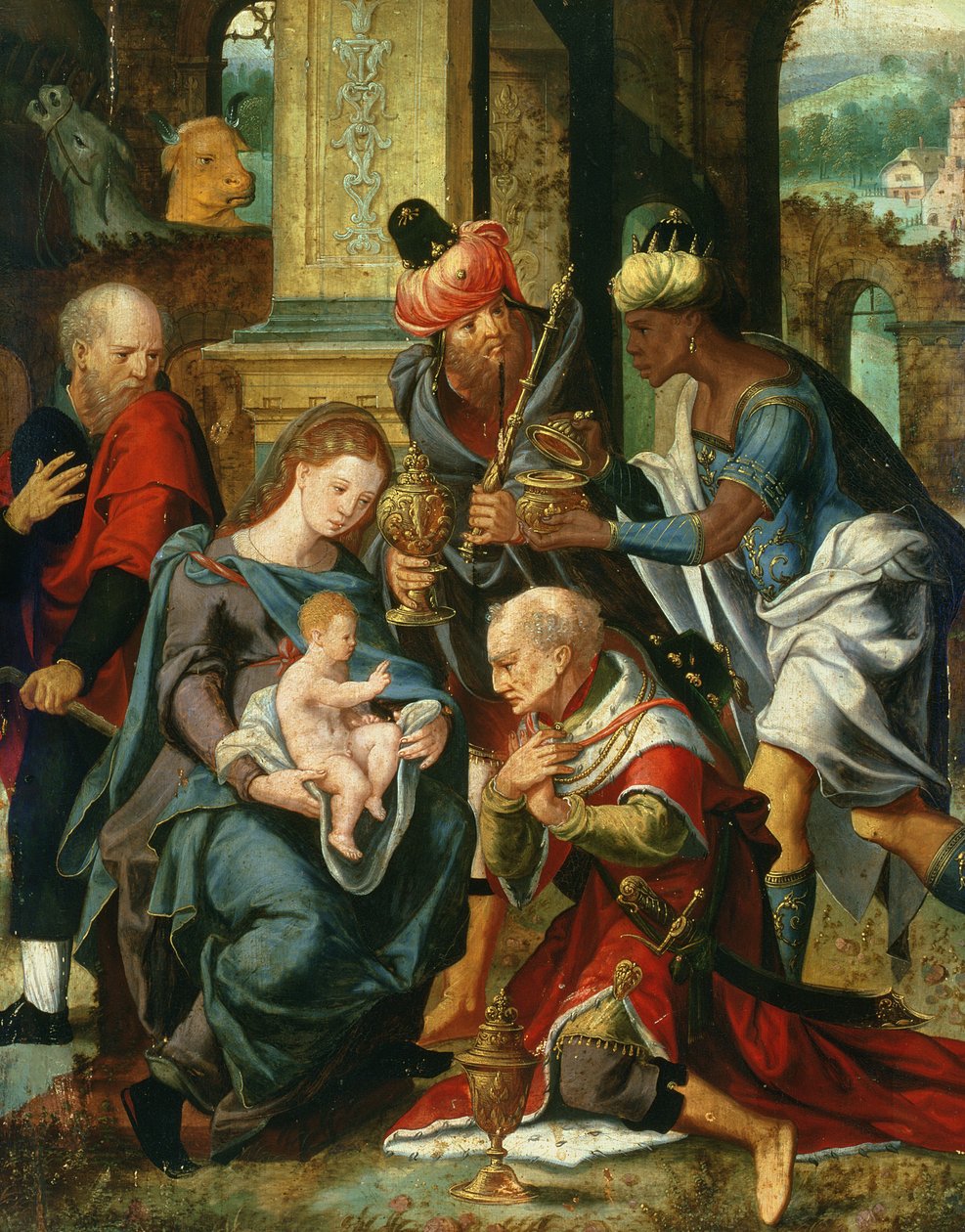 A mágusok imádása, 1530 alkotó: Master of the Prodigal Son