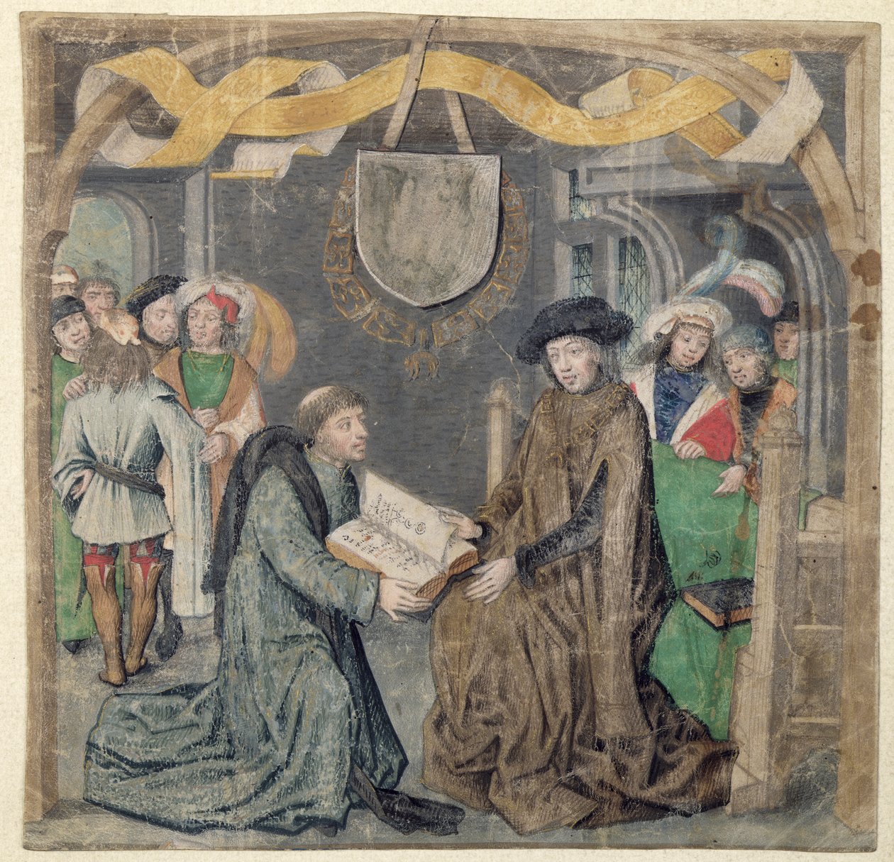 Egy könyv bemutatása az Úrnak alkotó: Master of the St. Bartholomew Altarpiece