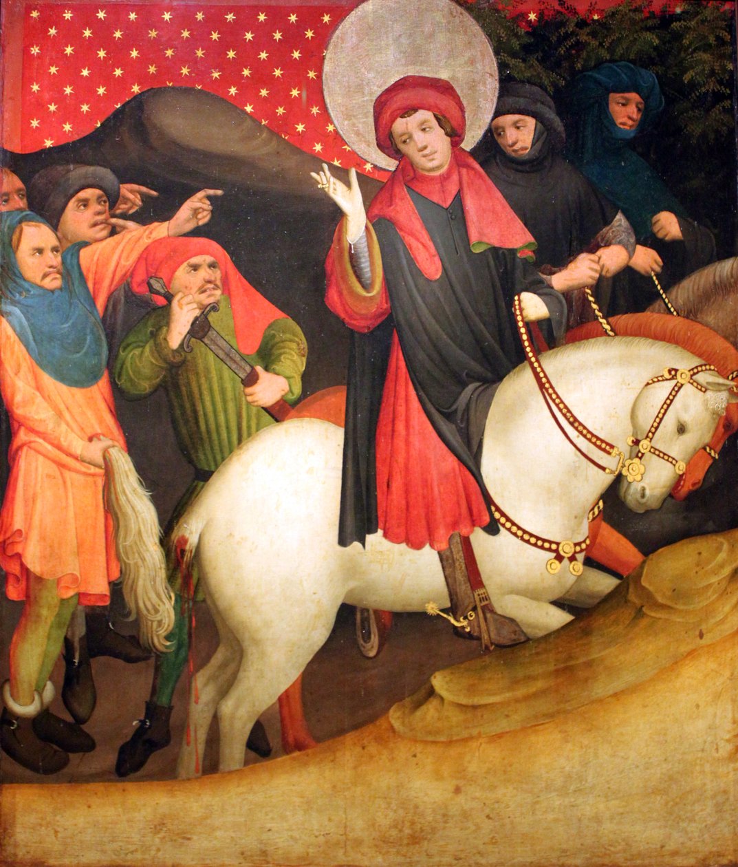 Canterburyi Szent Tamás kigúnyolása alkotó: Master Francke