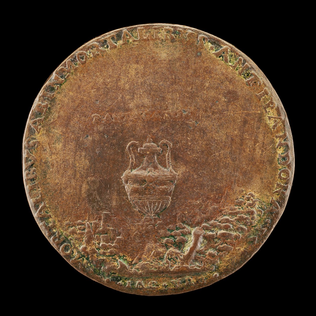 Váza tájban [fordítva], 1554. alkotó: Master IAC. URB.