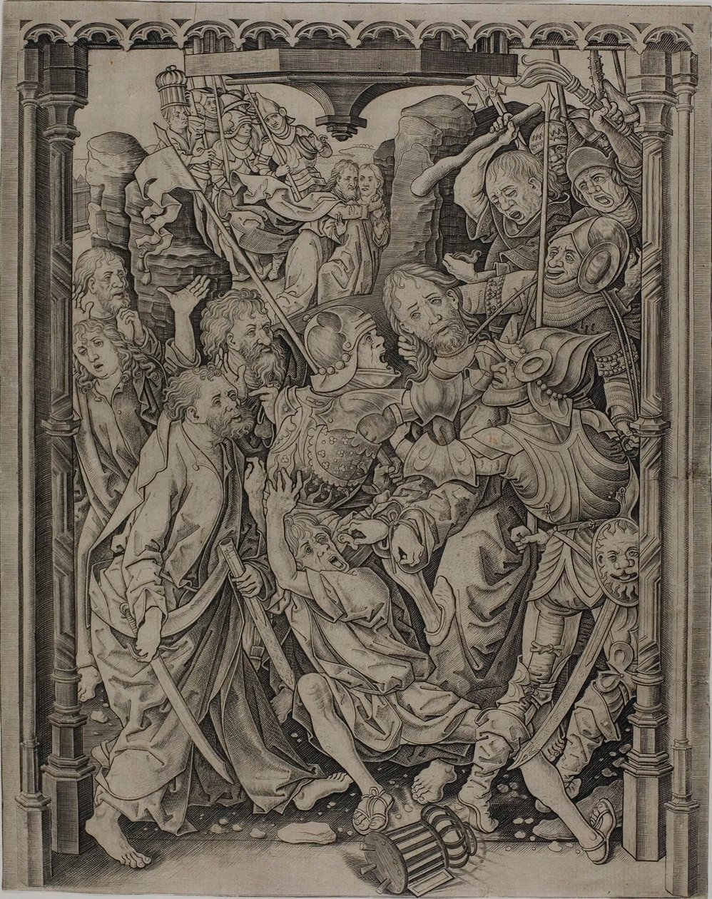 Krisztus fogságba esett alkotó: Master I.A.M. of Zwolle