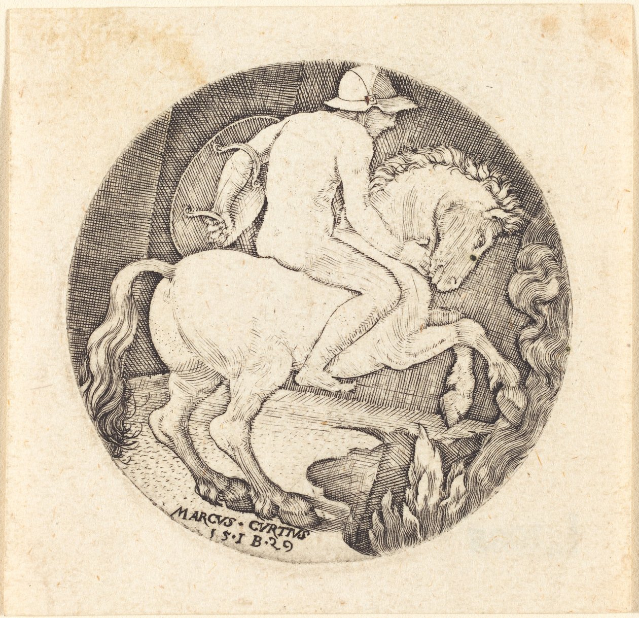 Marcus Curtius alkotó: Master IB