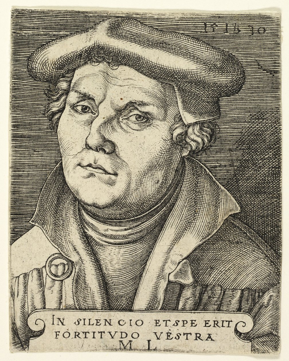 Luther Márton portréja alkotó: Master I.B.