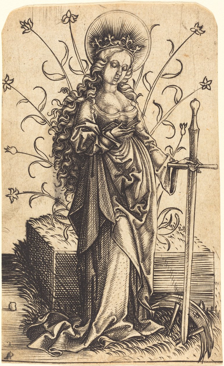 Szent Katalin alkotó: Master PW of Cologne