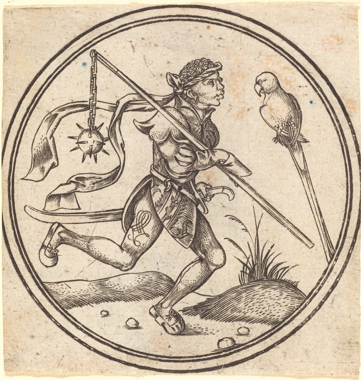A Papagájok Jackje alkotó: Master PW of Cologne